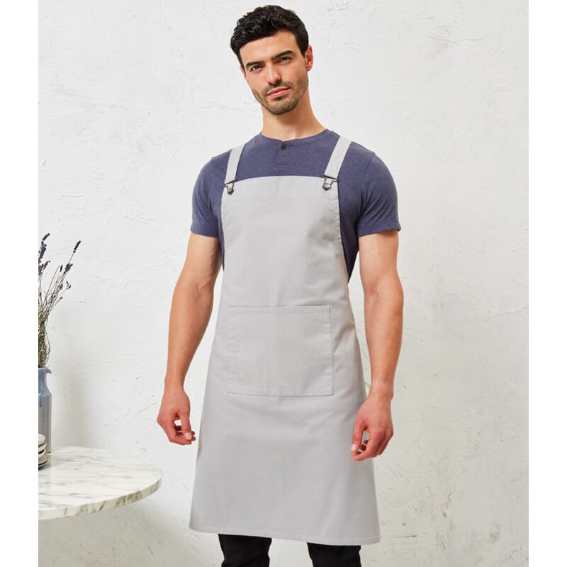 Cross Back Barista Bib Apron Thumbnail