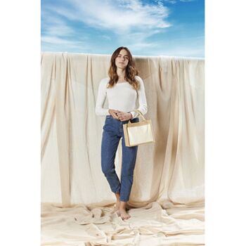 Cotton Pocket Jute Gift Bag Thumbnail