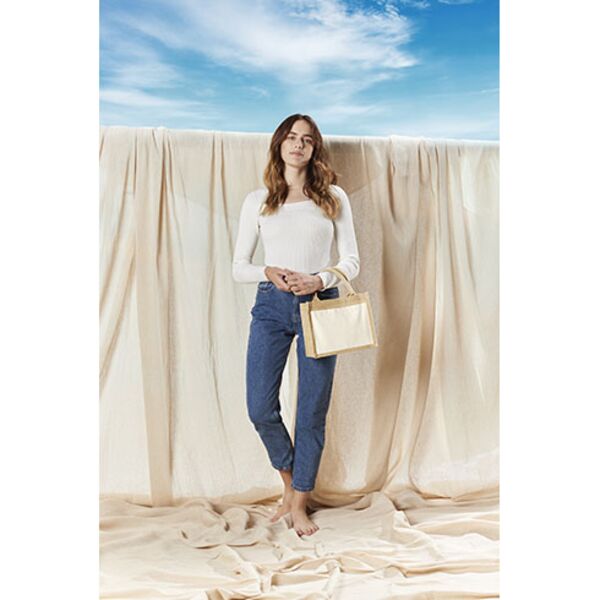 Cotton Pocket Jute Gift Bag Thumbnail