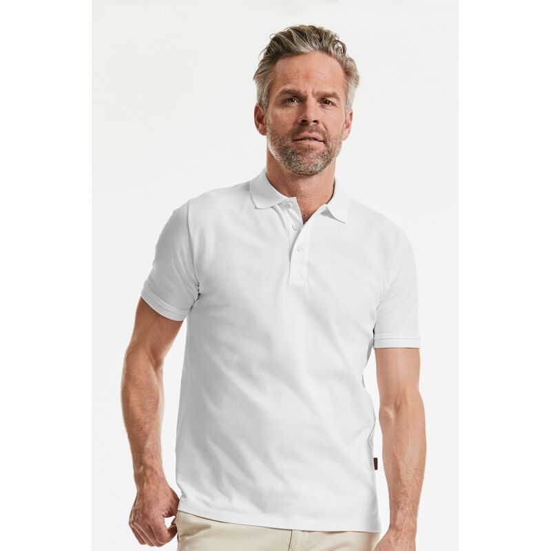 Pure Organic polo piquè manica corta Thumbnail