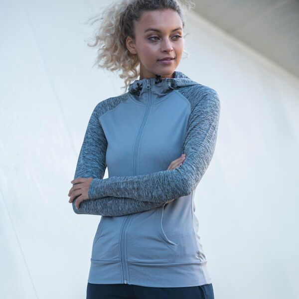 Girlie cool contrast zoodie Thumbnail