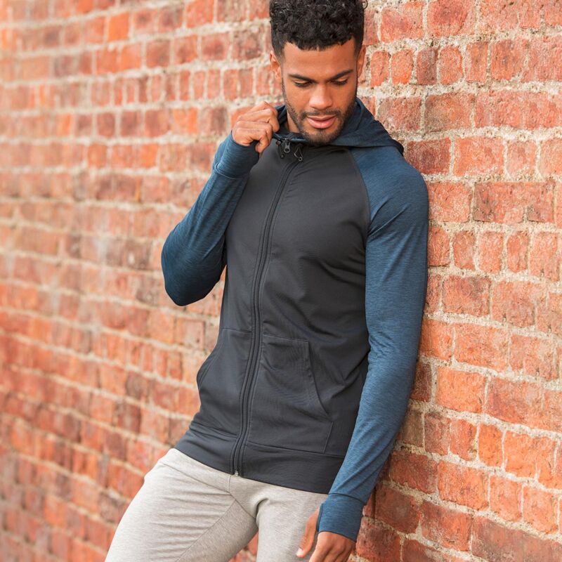 Men's Cool Contrast Zoodie Thumbnail