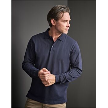 Luxury Stretch L/S Polo Thumbnail