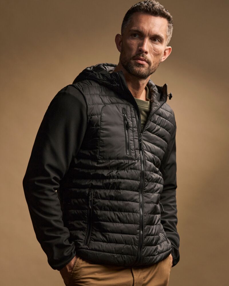 Hooded Crossover Jacket Thumbnail