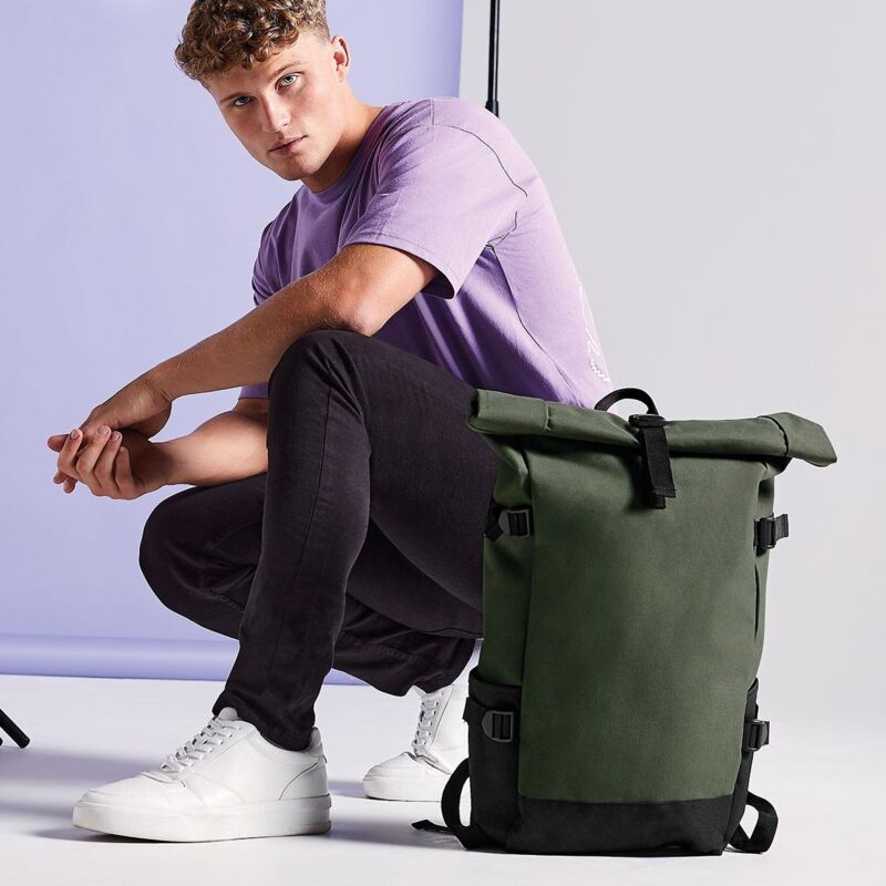 Block Roll-Top Backpack Thumbnail